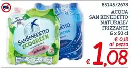 Zona Acqua San Benedetto Naturale offerta