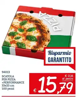 Zona Scatola per pizza +performance offerta