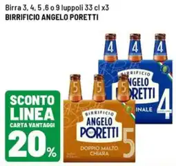 Iper La Grande Birra Angelo Poretti offerta
