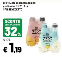 Iper La Grande Bibite Zero zuccheri aggiunti San Benedetto offerta