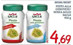 Zona Pesto alla genovese Sacla offerta