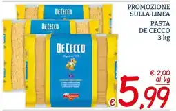 Zona Pasta De Cecco offerta