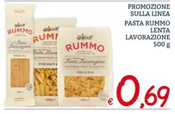 Zona Pasta Rummo Lenta Lavorazione offerta