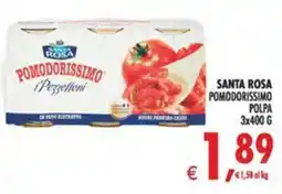 Deco Iperstore Santa Rosa Pomodorissimo Polpa offerta