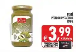 Deco Iperstore Pesti Pesto di Pistacchio offerta