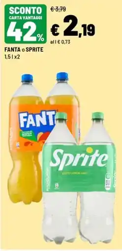 Iper La Grande Fanta o Sprite offerta
