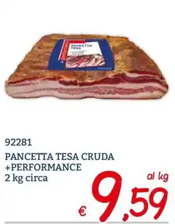 Zona Pancetta tesa cruda +Performance offerta