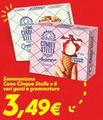 Sammontana Cono Cinque Stelle