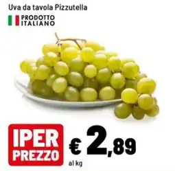 Iper La Grande Uva da tavola Pizzutella offerta