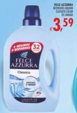 Deco Iperstore Felce Azzurra Detersivo Liquido Classico offerta