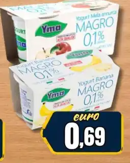 A Casa Mia Yma Yogurt Banana MAGRO 0,1% offerta