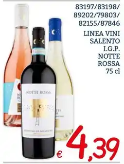 Zona Notte Rossa offerta