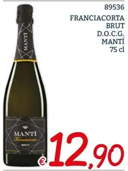 Zona Franciacorta Brut Mantí offerta