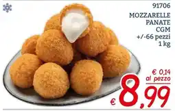 Zona Mozzarelle panate CGM offerta
