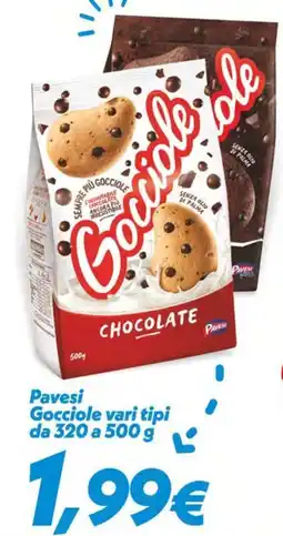 Iper Super Conveniente Gocciolè chocolate Pavesi offerta