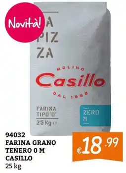 Zona Farina grano tenero 0 M Casillo offerta