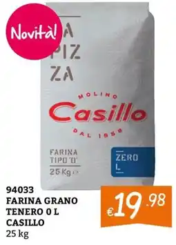 Zona Farina grano tenero 0 L Casillo offerta