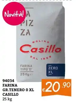 Zona Farina gr. tenero 0 xl Casillo offerta