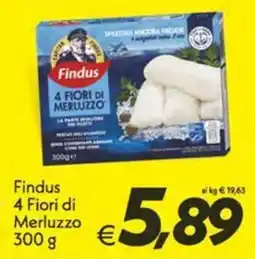 Iper Super Conveniente Findus 4 Fiori di Merluzzo offerta
