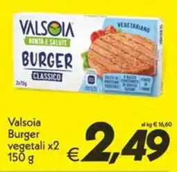 Iper Super Conveniente ValsOia Burger vegetali offerta