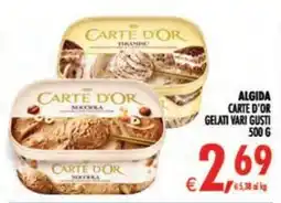 Deco Iperstore Algida Carte d'Or gelati vari gusti offerta