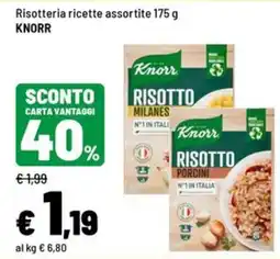 Iper La Grande Risotteria ricette assortite Knorr offerta