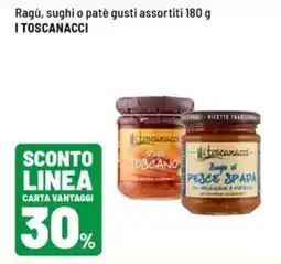Iper La Grande Ragù, sughi o patè gusti assortiti I Toscanacci offerta