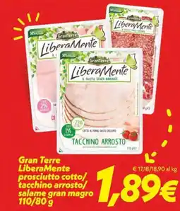Iper Super Conveniente Gran Terre LiberaMente tacchino arrosto offerta