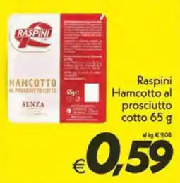 Iper Super Conveniente Raspini Hamcotto al prosciutto cotto offerta