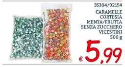 Zona Caramelle cortesia Vicentini offerta