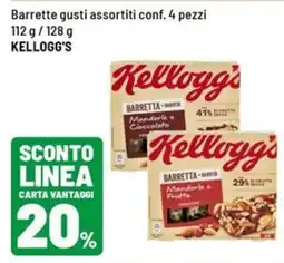 Iper La Grande Barrette gusti assortiti Kellogg's offerta