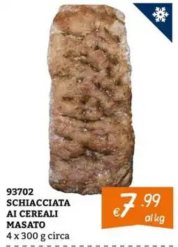 Zona Schiacciata ai cereali masato offerta
