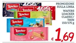 Zona Wafers Loacker Classic/Thin offerta