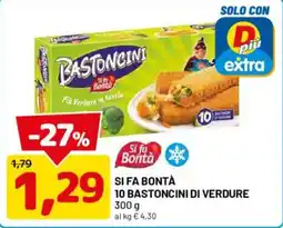 DPiù Si fa Bontà Bastoncini di Verdure offerta