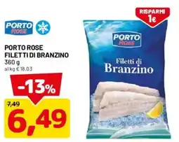 DPiù Porto Rose Filetti di Branzino offerta