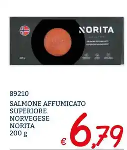 Zona Salmone affumicato superiore norvegese Norita offerta