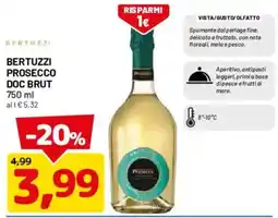 DPiù Bertuzzi Prosecco DOC Brut offerta