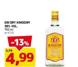 DPiù Gin dry kingdom offerta