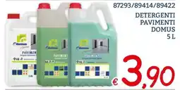 Zona Detergenti pavimenti Domus offerta