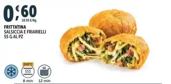 Frittatina Salsiccia e Friarielli
