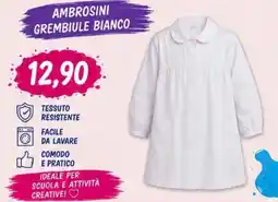 A Casa Mia Ambrosini grembiule bianco offerta