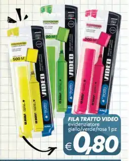 Iper Super Conveniente Fila Tratto Video evidenziatore offerta