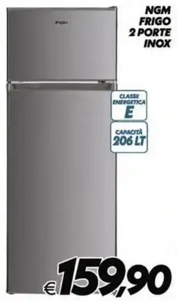 Iper Super Conveniente NGM frigo 2 porte inox offerta