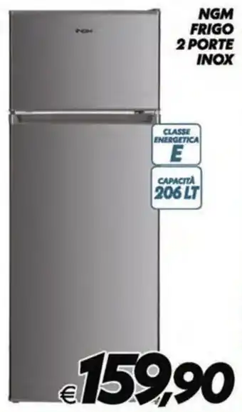 NGM frigo 2 porte inox