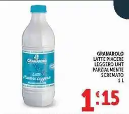 Deco Supermercati Granarolo latte piacere leggero UHT parzialmente scremato offerta
