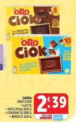 Deco Supermercati Saiwa Oro Ciok offerta