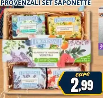 Provenzali set saponette