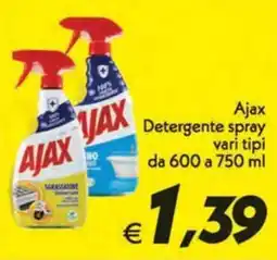 Iper Super Conveniente Ajax Detergente spray offerta