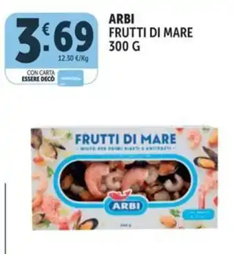 Frutti di mare Arbi