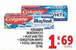 Deco Supermercati Colgate dentifricio offerta